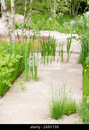 Le TELEGRAPH GARDEN - Créateur SARAH : RHS Chelsea Flower Show 2012 Banque D'Images