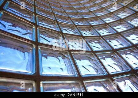 Abstrait architecture modèle de verre Banque D'Images