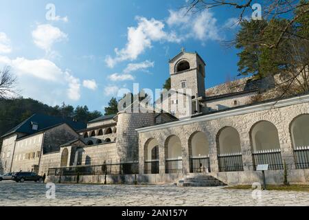 Monastère orthodoxe de la ville de Cetinje Banque D'Images