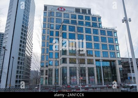 Le nouveau siège social HSBC Retail Banking à Broad Street, Birmingham, West Midlands, Royaume-Uni Banque D'Images