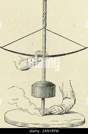 Des recherches sur l'histoire précoce De L'Humanité et le développement de la civilisation . ds, comme pointé avec un clou ou une aiguille de voile, ont obtenu des étrangers,^ mais le spécimen présenté par lui au Musée Hunterian à Glasgow a un point de pierre. Les nativesl'utilisent pour percer leurs hameçons en coquille; pour lesquels pur-pose, comme pour les trous de forage en chine, il est particulièrement adapté, la hauteur et l'uniformité de sa pression réduisant le danger de fissurer ces matériaux cassants. On pourrait penser que le thisquahty ferait de la pompe-foreuse un foreuse particulièrement inadapté; mais, néanmoins, par Banque D'Images