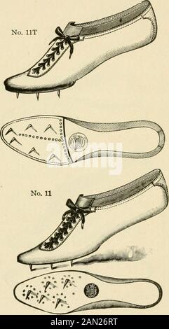 Collège athlétisme . Spaldings catalogue de goodsposed athlétiques à n'importe quelle adresse, A. C. SPALDING & Bros. New York Chicago St. Louis Boston Minneapolis Baltimore Buffalo Philadelphie Denver Cincinnati Montréal, Can. Washington San Francisco Kansas City la Nouvelle-Orléans Pittsburg Syracuse Londres, Angleterre Prix spécial et Grand Prix ont été remportés par A. G. SPALDING & Bros, à l'Expo-sition d'achat de Louisiane, 1904, pour la meilleure installation, la plus complète et la plus attrayante des Appareils de gymnastique et des fournitures d'athlétisme présentés à la Foire des mondes. Non. IIT. Calfskin RunningShoe, mac Banque D'Images