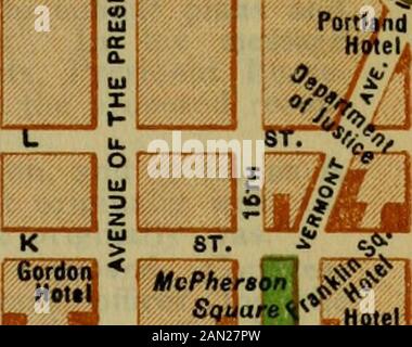 Rider's Washington ; un guide pour les voyageurs, Avec 3 cartes et 22 plans . of Commerce jflLfifll i 1 ?Mist» J 1 J fca»MjiL Dept. Et Census B oteelowhataft HotelBellevues Bureau ,  Administration ferroviaire Interstate Commerce •Conrt MS*fe Claims » 3 lei ituommerce- ^tgi-^ £A FayetteSquare Cosmos Belasco Theaterome Ingaterome I-^ Division de la taxe de vente 1 Banque D'Images