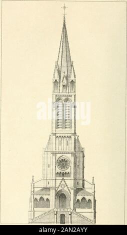 Revue de l'art chrétien . yriaque et ceuxdun nombre incalculable de saints martyrs posants dans cette cuvette ba-silique. Les Couleux ne sont pas de menu cette grande pierre enchâséedans le mur à droite sous des barreaux croisés. CEST sur cettepierre que fut étendu le corps de S. Laurent après son martyre.elle est percée de six sous pour le lisser écouler le sang à terre, etporte encore les marques dès les produits naissables du sang brûlé et dela grisse fondue. A loccacion dune vision queut un saint moine, sacristain decette église au XIV siècle, il sétablit dans Rome une traduction quisest pertuée juquà nos Banque D'Images