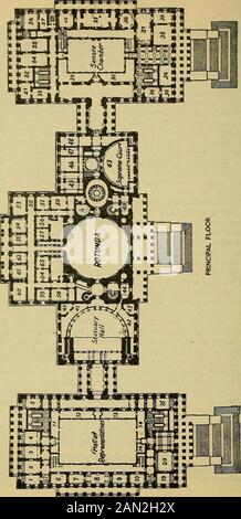 Rider's Washington; un guide pour les voyageurs, avec 3 cartes et 22 plans . onze statue de la liberté, qui la monte, étant placé en position le 2 décembre. En 1874, l'ancien architecte paysagiste Frederick LawOlmsted (1822-1903) a été nommé pour surprendre les mouvements de la capitale. Pour lui, il faut maintenir le classement actuel des terrains; la grotte ornementale le coin N. W.; les balustrades et les lanternes en bronze; la grande place en face de la façade est, avec ses deux bassins de fontaine largerectangulaires de granit rose du Tennessee; et enfin la profusion du tr ornemental Banque D'Images