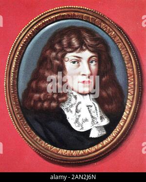 Blaise Pascal, 19 juin 1623 – 19 août 1662, est un mathématicien français, physicien, inventeur, écrivain et théologien catholique, / Blaise Pascal, 19. Juni 1623 - 19. Août 1662, guerre ein französischer Mathematiker, Physiker, Erfinder, Schriftsteller und katholischer Theologe, Historisch, numérique amélioration de la reproduction d'un original du XIXe siècle / digitale Reproduktion einer Originalvorlage aus dem 19. Jahrhundert Banque D'Images
