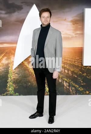 Participation au Star Trek : Picard Premiere qui s'est tenu à l'Odéon Luxe Leicester Square, Londres. Banque D'Images