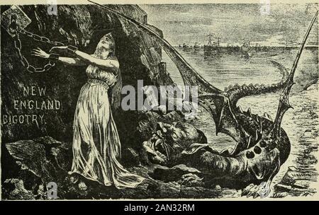 Examen des examens et du travail du monde . Do 3&gt; 1—I 31-5 01 ?« u O a. fcl ?n o P |z ^n /W PS (U &lt; HISTORIQUE ACTUEL EN CARICATURE. 663. Le MODERNE ANDROMEDA.From Wasp (San Francisco), 24 mai 1893. Banque D'Images