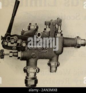 Gestion des transports et de la distribution au Canada . CES APPAREILS SONT TRÈS LARGEMENT UTILISÉS EN JUIN 1921. LE MONDE FERROVIAIRE ET MARITIME CANADIEN 29. Le HANCOCK LOCO INSPIRATOR d'origine Types A. E.A. H.N.L. fait inCanada exclusivement par nous. Nous avons aussi makeWorld Loco. Fournitures, et Bear-ings de voiture. T. McAvity & SONS, Limited MONTREALTORONTTO St. John (N.-B.) WINNIGEVANCOUVER Banque D'Images