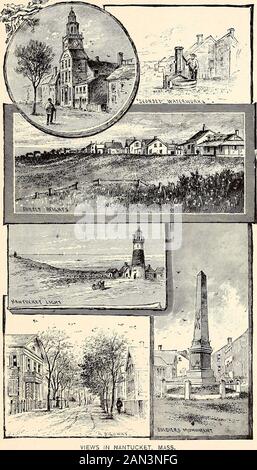 Le Bay State mensuel : un magazine du Massachusetts . de la rive, et a vu les belles vues qu'il lui a donné, il a admiredle jugement d'Eastman Johnson, l'artiste, dans la construction de sa maison d'été et de son studio là-bas. Un peu plus loin, sur les Bluffs, le point culminant de l'île, il a noté la maison de Charles OConor avec un bâtiment en brique fragile près de sa bibliothèque; Il a ensuite décidé qu'une île qui pourrait donner un avantage physique tel que cela a été dit à havegiven à M. OConor, ne serait pas une mauvaise dans laquelle investir. Sothe Value of the Cliff ou Bluffs qu'il a placé dans son carnet de notes pour Banque D'Images