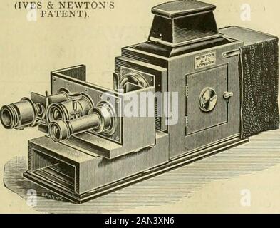 Nature . UN JOURNAL HEBDOMADAIRE ILLUSTRÉ DE LA SCIENCE. À la base solide, la nature fait confiance à l'esprit qui se construit pour l'aye.—WORDSWORTH. N° 1524, vol. 59] LE JEUDI 12 JANVIER 1899. [Prix Sixpenence. Enregistré comme journal au Bureau de la poste générale.] [Tous droits réservés. LA LANTERNE SCIENTIFIQUE UNIVERSELLE NEWTONIENNE. LENTILLE PLATYSCOPIC SUR UN TOTAL DE BROWNINGS. Avec Des Angles Plus Grands, Un Champ Accru Et Une Définition Améliorée Complète Pour Les Lames, Les Objets Microscopiques Et Les Spectres. Price: Eur 19,00. Pour les conférenciers sur la photographie de lumière, de couleur et de couleur, &c. Fabricants uniques : Newton & CO., 3 FLEET STREET, LONDRES. NOUVEAU MICROSCOPE LE Banque D'Images