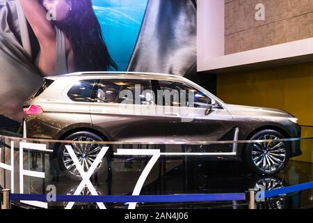 BMW X7 concept au Gaikindo Indonesia International Auto Show 2018 Banque D'Images