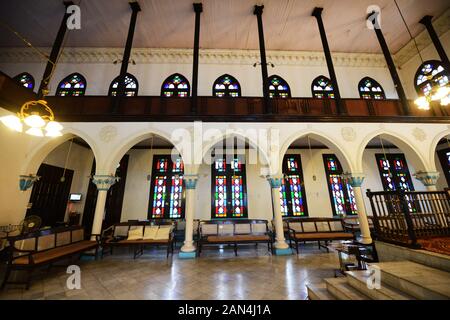 La synagogue Ohel David à Pune, en Inde. Banque D'Images