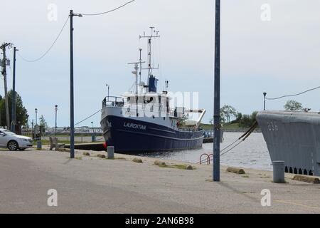 N.O.A.A. Bateau de recherche de l'Université Laurentienne Banque D'Images