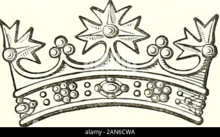 La lignée royale de notre noble et doux familiesTogether avec leur ascendance paternelle .. . Banque D'Images