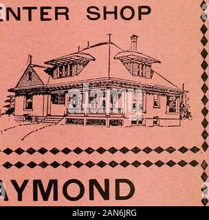 Ville et Comté de San Diego - Annuaire 1904 . J. D. RAYMOND GÉNÉRAL ? Entrepreneur et constructeur 856 Twentieth Street Plans, devis et estimations, meublé et tous les travaux garantis. PHONE, Rouge 5012 628 ENTREPRENEURS BUII.DING !• • J. M. deNECOCHEA Banque D'Images