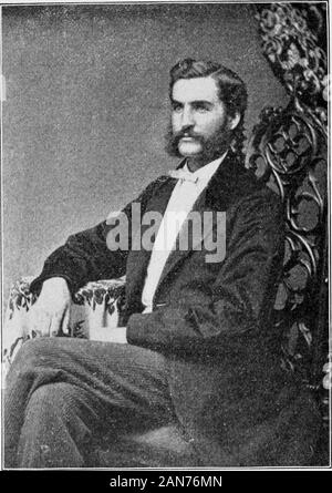 Histoire de la vingt-sixième régiment du Maine [ressource électronique] . de Waldo county ; a été ré-appointedin 18S0, quelle position j'ai occupé jusqu'en septembre 1882, lorsque j'ai été élu shérif du comté, de même whichposition J'ai été réélu cinq fois consécutives, servant tenyears. Peu après mon élection en 1882, je suis arrivé à Belfast, vivant dans la résidence à la prison du comté, jusqu'à l'expira-tion de mon mandat, le 31 décembre 1892. En juin,1893, j'ai acheté une ferme située sur l'avenue Belmont,où j'ai résidé depuis, consacrant l'attention sur itsimprovement nry. Ma famille est composée de ma femme, Banque D'Images