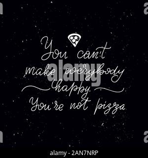 Calligraphie manuscrite du texte, la craie sur un tableau noir Illustration de Vecteur