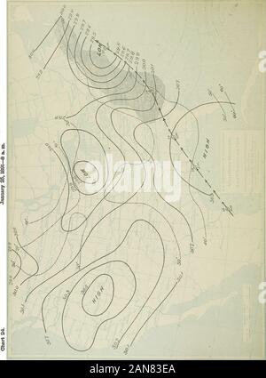 L'étude des types et des tempêtes météorologiques par les professeurs et les responsables des prévisions du bureau météo .  !L| Banque D'Images