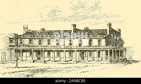 Histoire de Concord, New Hampshire, à partir de la subvention initiale en dix-sept cent vingt-cinq à l'ouverture du xxe siècle ; . Ifthey ont été battus, ils ont perdu neitherhope ni honneur. Une longue ligne offamous fromits noms pourraient être tirées des registres, notamment ceux d'Abraham Lincoln, Winfield Scott,Horace Greeley, Adalina Patti, Teresa Parodi, Anson Burlingame, Lord et Lady Amberley, Edwin Booth, et Caroline Ritchings.Daniel Webster était souvent là. La vieille maison a été détruit le 28 décembre 1856 byfire, et l'hôtel a été construit sur ses sitethe année suivante. Abel Hutchins conduite Banque D'Images