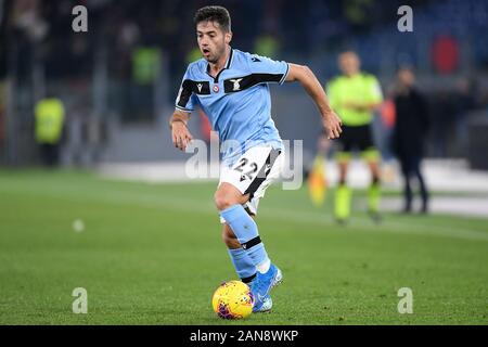 Rome, Italie. 14 janvier 2020. Jony de SS Lazio lors du match de la coupe italienne entre Latium et Cremonese à Stadio Olimpico, Rome, Italie, le 14 janvier 2020. Photo De Giuseppe Maffia. Crédit: Uk Sports Pics Ltd/Alay Live News Banque D'Images