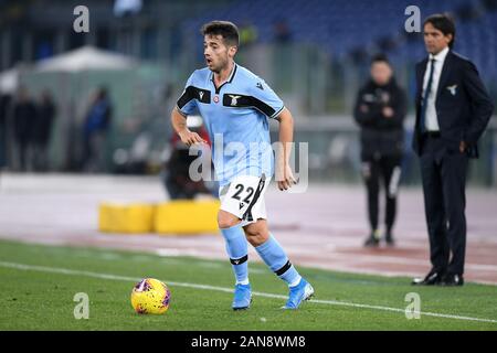 Rome, Italie. 14 janvier 2020. Jony de SS Lazio lors du match de la coupe italienne entre Latium et Cremonese à Stadio Olimpico, Rome, Italie, le 14 janvier 2020. Photo De Giuseppe Maffia. Crédit: Uk Sports Pics Ltd/Alay Live News Banque D'Images