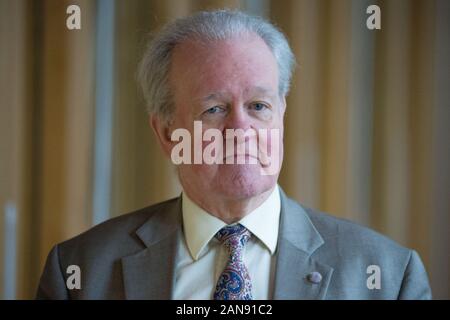 Edinburgh, Royaume-Uni. 16 janvier, 2020. Sur la photo : Stewart Stevenson MSP. Des scènes du parlement écossais à Édimbourg. Crédit : Colin Fisher/Alamy Live News Banque D'Images