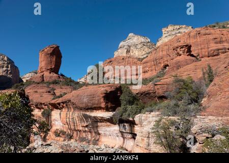 Scenic desert landscape in Arizona Sedona Banque D'Images