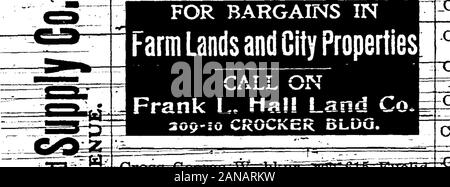1903 Des Moines et Polk County, Iowa, City Directory . Banque D'Images