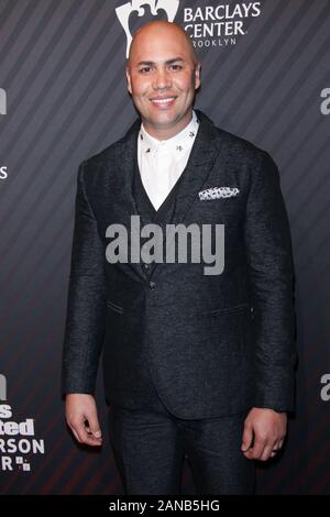 ***PHOTO*** ***Carlos Beltran comme mets Manager*** NEW YORK, NY - 5 décembre : Carlos Beltran au 2017 Sports Illustrated du sportif de l'année Awards au Barclays Center le 5 décembre 2017 à New York. Crédit : Diego Corredor/MediaPunch Banque D'Images