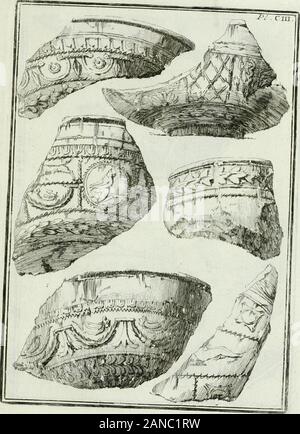 Recueil d'antiquités egyptiennes, etrusques, grecques et romaines . Banque D'Images