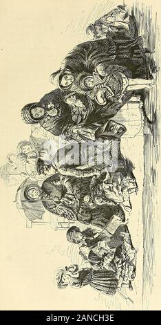 Gazette des beaux-arts . ici ir dépassé toute mesure, et lorsquon peint comme M. Millais sur pana le droit de se négliger à ce point. Le genre anecdotique est toujours très-cultivé en Angleterre, et lon pana oublié combien nous avons été frappés en France parle goût décidédes peintres anglais pour les sujets empruntés aux livres. Dans ce genre,le Falslaff de M. Orchardson est un des tableaux les plus remarqués.En 1867, M. Orchardson avait obtenu du succès à Paris avec soa Dé/i,tableau singulier où lon voyait deux gentilshommes, dont lun lautre présenteà cartel de l'ONU sous forme dune lettre attacher Banque D'Images