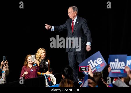 New York, États-Unis. 15 Jan, 2020. Le maire Mike Bloomberg assiste à l'égard des femmes de Mike le 15 janvier 2020 à New York City, New York. Crédit : l'accès Photo/Alamy Live News Banque D'Images