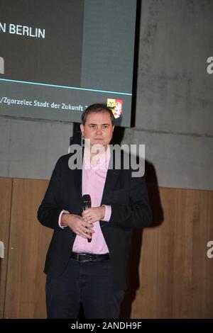 Markus Görsch (MDM) beim Neujahrsempfang der Stadt Coburg dans der Schenckendorff-Turnhalle à Görlitz am 16.01.2020 Banque D'Images