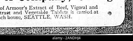 Daily Colonist (1900-06-26) . eredKept,discrètement hors de vue que vous avez passées au loin se trouve de fait. Cette invention que Brown est preparingto mis sur le marché est une grande chose. Im beglnliig d'en douter. Quoi ? Pourquoi, il y a beaucoup d'argent InIt. Ne pas vous croire ? Oui, en effet. La presque totalité de la mienne est là.-Philadelphia Press. Ma femme, dit-il fièrement, a été knownas la reine de coeur. Pas de doute, a été la réponse, c'est whyshe ont pris le valet.-Chicago Post. Posit ! Une ALARME INCENDIE.- THB t:j'ai des cases de l'VictoriaSystem. Extrait de boeuf et VegetaTablets. Pour préparer rapidement, soupe, thé de boeuf Banque D'Images