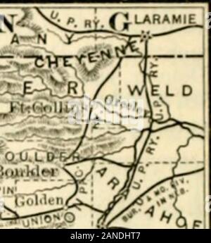 L'histoire du Nevada, du Colorado et du Wyoming, 1540-1888 .  ? - ? ?°F/^«^ yT U N N LB-0 N .-.  ? ; - ,Y ^.^ ,/ , ? P SA.G.U UN C-H F Banque D'Images