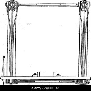 Le Britannica encyclopdia ; un dictionnaire des sciences, des arts, de la littérature et de l'information générale . Pont Digue de Newark. Banque D'Images