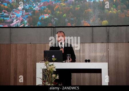 Octavian Ursu beim Neujahrsempfang Oberbürgermeister der Stadt Coburg dans der Schenckendorff-Turnhalle à Görlitz am 16.01.2020 Banque D'Images