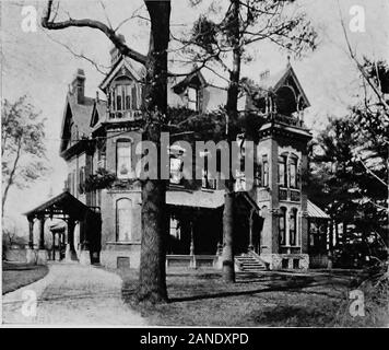 Ville de London, Ontaro, CanadaThe période pionnière et le London d'à-jour . /J. Banque D'Images