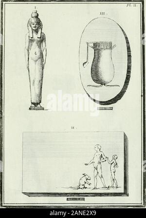 Recueil d'antiquités egyptiennes, etrusques, grecques et romaines . Banque D'Images