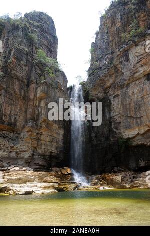 Capitol, Minas Gerais, Brésil, 26 Novembre 2019. Canyons Waterfall situé à Capitolio dans l'état de Minas Gerais. Banque D'Images