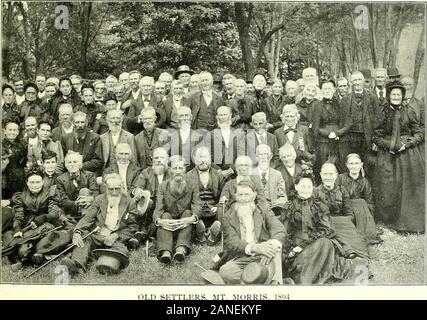 Encyclopédie historique de l'Illinois . Anciens COLONS, barbiers, Parc. Ml- MiiKkl, Banque D'Images