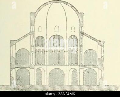 Revue de l'art chrétien . sphérique;les déambulatoires et les absides ont desvoûtes en berceau. On ne saurait déterminer €gU0cs en îDanemarft raponnant à plan. 149 avec certitude, si la superstruction de loc-togone était en pierre. Daprès des Frag-ments de piliers que lon a retrouvés, il estpermis de supposer quil y a eu des voûtesdarêtes dans le déambulatoire suivant unedisposition dérivant de celle dAix-la-cha-pelle. La construction des voûtes du choeur,plusieurs détails architectoniques et len-appear des caractères de léglise en font unédifice claro, romain qui semble monter de nouveau à la fi Banque D'Images