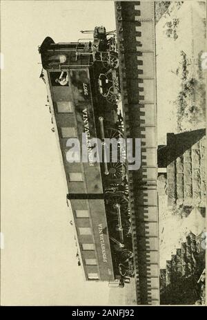 Cyclopedia de l'électricité appliquée : Un ouvrage de référence générale sur direct-courant générateurs et moteurs, batteries, électrochimie, soudage, câblage électrique, mètres, de l'éclairage électrique, les tramways électriques, centrales électriques, centraux téléphoniques, la transmission de puissance, de machines à courant alternatif, télégraphie, etc. . ve le bloc le disjoncteur s'ouvre une corre correspondant à plusieurs reprises et l'interrupteur est tourné backwardto sa position d'origine lorsque toutes les voitures ont quitté le bloc. Les connexions pour contrôler le sémaphore les disques sont notshown dans le diagramme. Il faut comprendre que l'opéra Banque D'Images