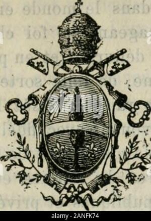 Annales catholiques  : revue religieuse hebdomadaire de la France et de l'église . trer labsurdité et lim-possibilité de tenir ses engagements : Bast ! Dit-il, dans dix ans, le Roi, lâne ou moi seront morts ! On dirait la fable faite dhier. La Bourse nest pas contente ; elle comptait sur lémission pourfaire une rafle, et elle ne pourra comme elle laccaparer leût voulu  ; elle a boudé et a arrêté la hausse ; mais elle boude contre sonventre, parce que, de gré ou de force, elle est contrainte à soutenirles cours, attendu quelle a une série démissions to do, quan-tité de millions à demander au Banque D'Images