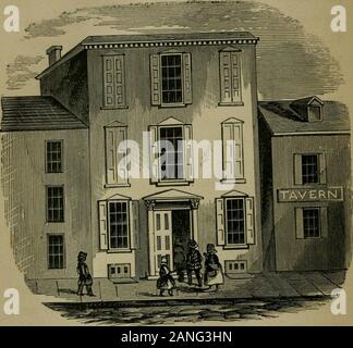 Circuit du chagrin, ou, une expérience de cinq ans dans le Bedford Street Mission, Philadelphia . placedthereupon l'aide et des sièges pour eux. Les exercices se composait de chanter,la prière, et des adresses, par le Rév. Dr. Hodgson, Rev.Mr. Chambers, Rév. M. A. Manship, Rev. W. Kenney,et d'autres ; et une collection a été prise jusqu'à l'aide en theconstruction du bâtiment. La boîte en fer blanc placé dans la pierre thecorner contenait une copie de la Bible, la Loi de corporation, les noms d'officiers, collaborateurs, enseignants, ofschools les religieuses et tous les journaux de cette ville,gold et silver coin, &c. La Mission a été établie Banque D'Images