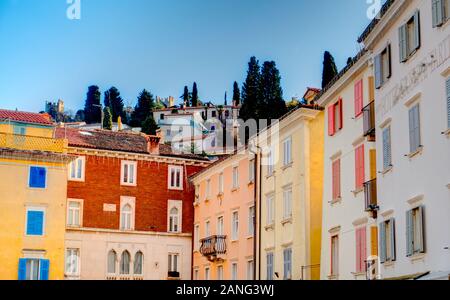 Piran, Slovénie Banque D'Images