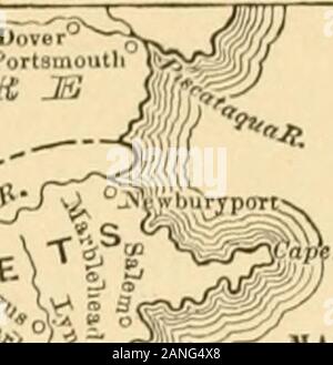 United States ; une histoire : la plus complète et la plus l'histoire populaire des États-Unis d'Amérique par les autochtones jusqu'à nos jours.. . MASSACHUSETTSBAV^7 : Springfield HARTFORD £ R, H, ?*3 Banque D'Images