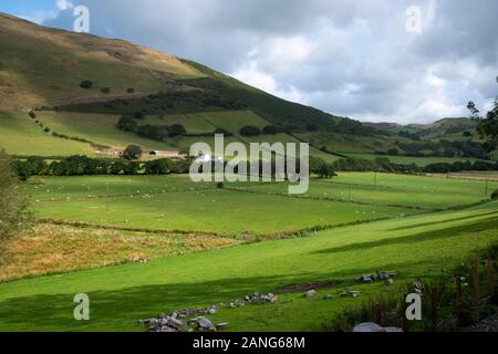 Terres agricoles à Dolgoch, près de Tywyn (Towyn), Pays de Galles Banque D'Images