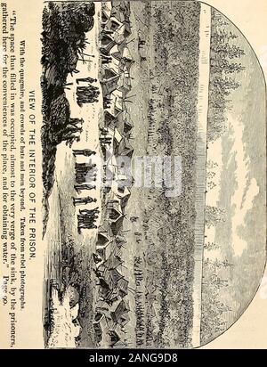 L'histoire du soldat de sa captivité à Andersonville, Belle-Île, et d'autres prisons rebelles . de l'évier, par les prisonniers, réunis ici pour la con-veniences du lieu, et pour l'obtention de l'eau. Les hommes, réduits par la famine et de la maladie, faites glisser eux-mêmes à cette localité, de s'allonger et il pleut à mourir,presque inaperçu. J'ai compté 15 morts une bodiesin ce matin près de l'évier, où ils ont eu diedduring la nuit. J'ai vu quarante ou cinquante hommes ina mourir condition, qui, avec leur petite remainingstrength, avait traîné à cet endroit pour itsconveniences, et, incapable de se Banque D'Images